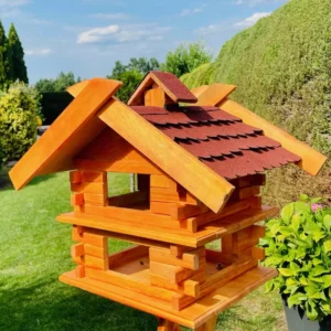 Darlux Obdélníková ptačí vila XL, červená