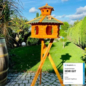 Darlux Ptačí budka XXL se stojanem, zelená